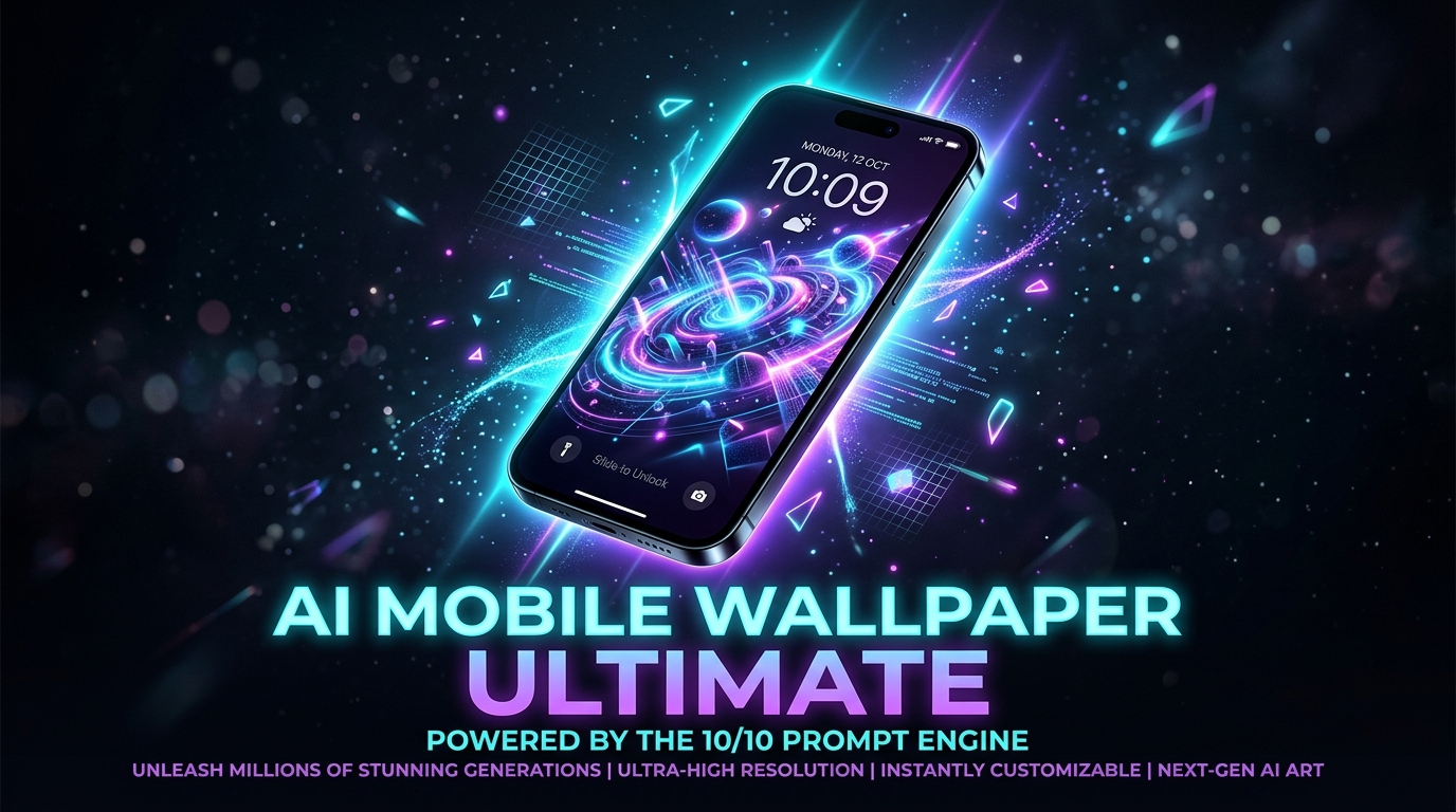 AI Telefon Duvar Kağıdı — Ultimate 10/10 Prompt Engine