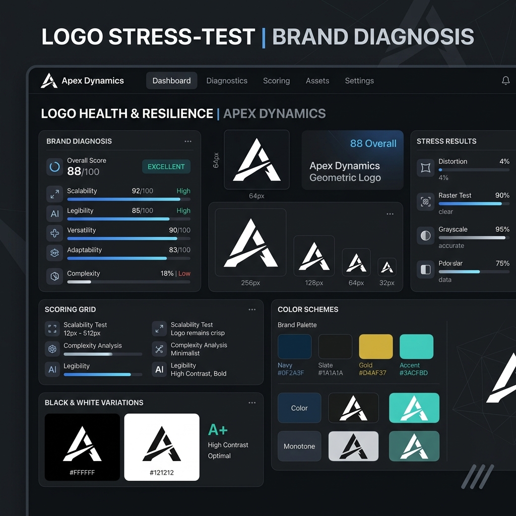 Logo Stres Test Analisti ve Marka Stratejisti